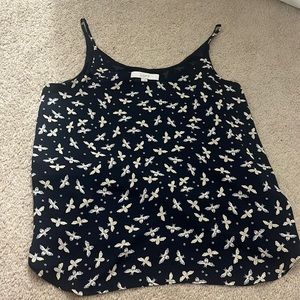 bee patterned Loft tank, double layered